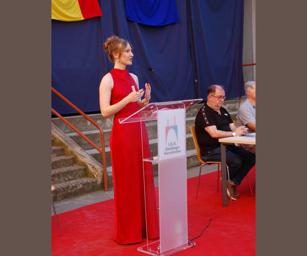 03 Alexandra Samson en representación del alumnado